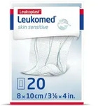 Leukomed skin sensitive steril, Vlies- Wundverband 8 cm x 10 cm (20 Stck.)