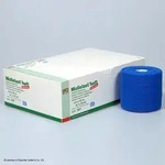 Mollelast haft color latexfrei Fixierbinden blau, 20 m x 10 cm (6Stck.)