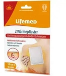 2 Lifemed W&auml;rmepflaster 9,5cm x 13cm wei&szlig; Selbsterw&auml;rmend