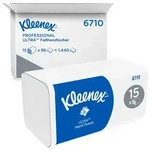 KLEENEX Ultra Falthandt&uuml;cher medium, 3-lagig, wei&szlig;, 31,8x21,5cm (15 x 96 Bl.)