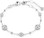 Swarovski Imber Armband, Rundschliff, Wei&szlig;, Rhodiniert 5696079