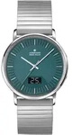 Junghans Milano Mega Solar, Edelstahlband mit Faltschlie&szlig;e,