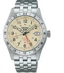 Seiko 5 Sports Automatik GMT 39mm, Edelstahl, Elfenbein Herrenuhr HDB002K1