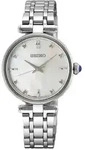 Seiko Classic Perlmutt Quarz 29 mm Edelstahl Damenuhr HGH005P1