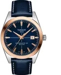 Tissot Gentleman Powermatic 80 Silicium 18K Goldl&uuml;nette Herrenuhr...