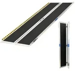 TRUTZHOLM Rollstuhlrampe 213 cm Traglast 272 kg Alu klappbar Antirutsch besch...