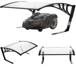 TRUTZHOLM M&auml;hroboter Garage wetterfest &Uuml;berdachung mit UV-Schutz &...