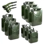 3x Kraftstoffkanister Dieselkanister + Ausgie&szlig;er 5 10 20 L Metallkanister UN...