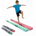 Schwebebalken 210 cm klappbar auf 105 cm in 2 Farben Turnbalken mit Tragetasc...