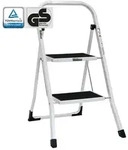 Trittleiter 2 Stufen klappbar T&Uuml;V/GS 150 kg Anti-Rutsch Haushaltstritt...
