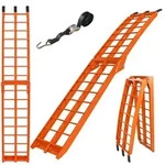 TRUTZHOLM 1x Auffahrrampe klappbar 180 cm Traglast 340 kg Alu Riffelstab Verl...