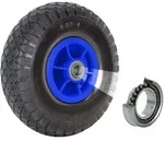 Sackkarrenrad Luftrad 260x85 mm 3.00-4 60 mm versetze Nabe &Oslash; 20 mm blau...