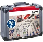 kwb Werkzeug Koffer inkl. 99-tlg. hochwertigem Werkzeug-Set, gef&uuml;llt, robust ...