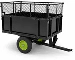 Rasentraktor Anh&auml;nger Kippanh&auml;nger 300 kg kippbar mit Kupplung