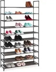 Relaxdays Schuhregal Stecksystem XXL Braun,Schwarz