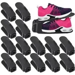 Relaxdays Schuhstapler 15er Set Schwarz