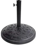 Relaxdays Schirmst&auml;nder Sonnenschirm 14 kg Schwarz