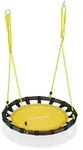 Relaxdays Nestschaukel 80cm Gelb,Schwarz