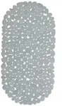 Relaxdays 10 x Badewanneneinlage Steinoptik grau Grau