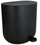 Relaxdays M&uuml;lleimer mit Softclose 7 l Schwarz
