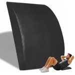 Relaxdays Bauchmuskelmatte Schwarz