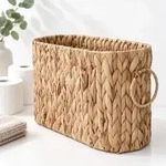 Relaxdays Toilettenpapier Aufbewahrung 6 Rollen Hellbraun