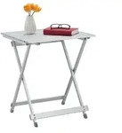 Relaxdays Klapptisch Aluminium Silber