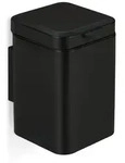 Relaxdays Kosmetikeimer Wandmontage 3 Liter Schwarz