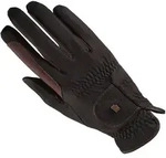Roeckl Reithandschuhe MALTA schwarz/mokka 10.5
