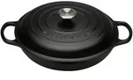 Le Creuset Gourmet Profitopf 30 cm Schwarz