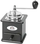 ZASSENHAUS Kaffeem&uuml;hle Brasilia schwarz 160x160x230mm