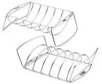 Weber Spare-Rib-Halter & Bratenkorb 6469