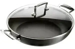 Le Creuset Aluminium-Antihaft-Profipfanne mit Glasdeckel 24 cm