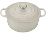 Le Creuset Br&auml;ter Signature 26 cm Meringue 5,3 L rund
