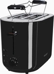 Exquisit 2-Scheiben-Toaster TA 6103 schwarz-inox