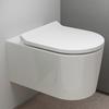 hansgrohe EluPura S Wand-Tiefspül-WC mit AquaHelix Flush, mit WC-Sitz,...