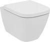 Ideal Standard i.life S Wand-Tiefspül-WC ohne Spülrand, mit WC-Sitz, T473801,