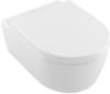 Villeroy & Boch Avento Wand-Tiefspül-WC, DirectFlush, mit WC-Sitz, Combi-Pack,