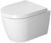 Duravit ME by Starck Wand-Tiefspül-WC Compact Set, rimless, mit WC-Sitz, 45300900A1,
