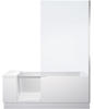 Duravit Shower + Bath Badewanne mit Duschzone, 700404000000000,