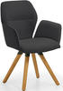 Niehoff MERLOT Stuhl mit Armlehnen und Stativgestell, 213247850,