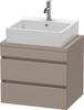 Duravit DuraStyle Waschtischunterschrank, 2 Auszüge, DS530504343,