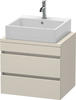 Duravit DuraStyle Waschtischunterschrank, 2 Auszüge, DS530509191,
