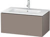 Duravit L-Cube Waschtischunterschrank, 1 Auszug, LC614104343,