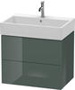 Duravit L-Cube Waschtischunterschrank, 2 Auszüge, LC627603838,