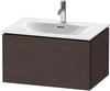 Duravit L-Cube Waschtischunterschrank, 1 Auszug, LC613607272,