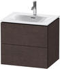 Duravit L-Cube Waschtischunterschrank, 2 Auszüge, LC630507272,