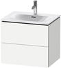 Duravit L-Cube Waschtischunterschrank, 2 Auszüge, LC630501818,
