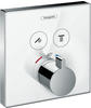 hansgrohe ShowerSelect Thermostat Unterputz für 2 Verbraucher, 15738400,