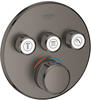 Grohe Grohtherm SmartControl Thermostat mit 3 Absperrventilen, 29121AL0,